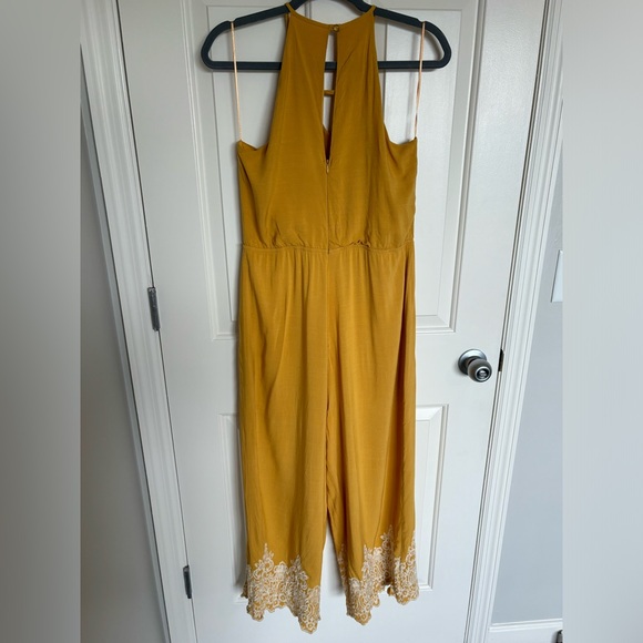 Francesca’s Collection Miami Boho Jumpsuit Size Large - Picture 3 of 4